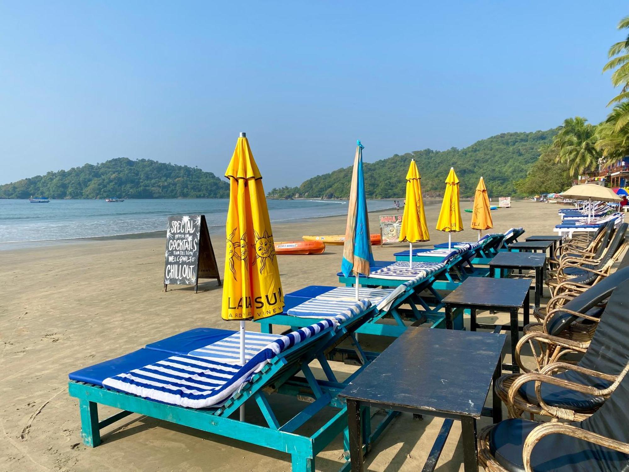 Chill Out Jasmine Restaurant Bar Rooms Palolem Dış mekan fotoğraf